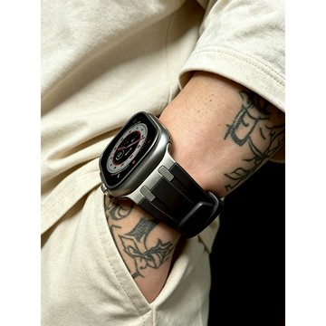 《台灣出貨》高品質 適用 APPLE WATCH 橡樹改裝錶帶 運動錶帶 Ultra S11 S10 49mm 男士錶帶
