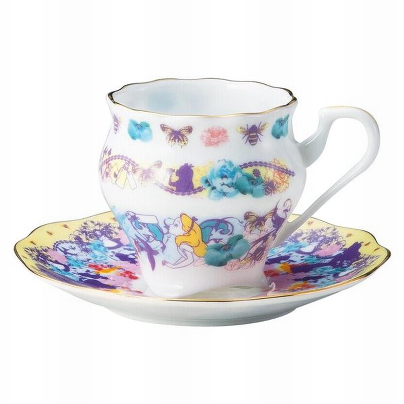 三郷陶器 ディズニー Alice Art Collection アリスアートコレクション デミタス碗皿 化粧箱入 懐中時計 3236 02 通販 Lineポイント最大0 5 Get Lineショッピング