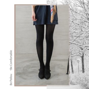 【DR.WOW】3入組- 厚地保暖褲襪 ( 加大款)