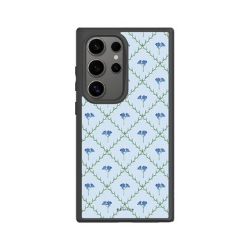 Galaxy S24 Ultra SolidSuit 黑 - Plantica - 洛可可 – 藍色小夜曲