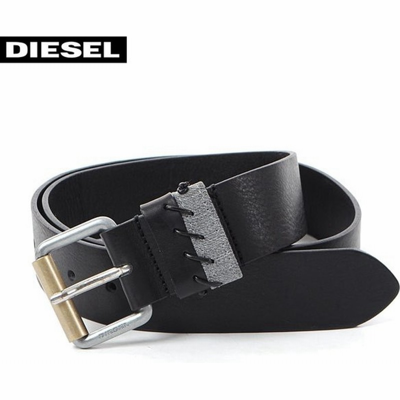 ディーゼル Diesel レザーベルト メンズ ブラック B Longh X Pr227 通販 Lineポイント最大0 5 Get Lineショッピング
