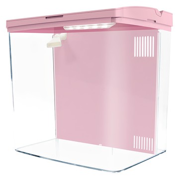 UP AQUA 雅柏 經典時尚背濾缸  20 x 15 x 20cm  夢幻粉  1個