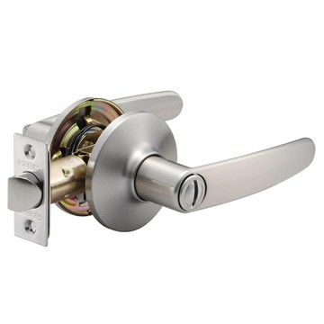 東隆/幸福 TC10S30 浴廁鎖 水平鎖(無鑰匙) 60mm自動解栓  1個