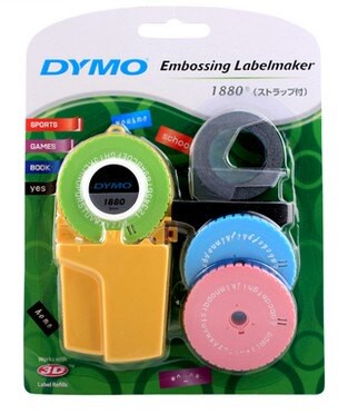 達美/DYMO 1880手動打字機 DIY刻字機 打碼機 標價機 家用標簽機