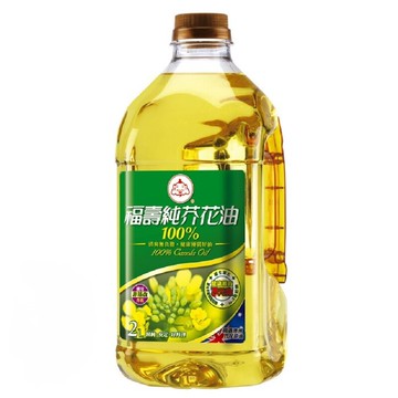 [家速配]福壽100％純芥花油2L