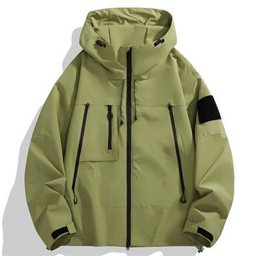 【巴黎精品】現貨+預購 抗寒防風連帽外套鋪棉夾克保暖秋冬休閒大碼上衣-機能戶外衝鋒衣男女裝5色a1ly12