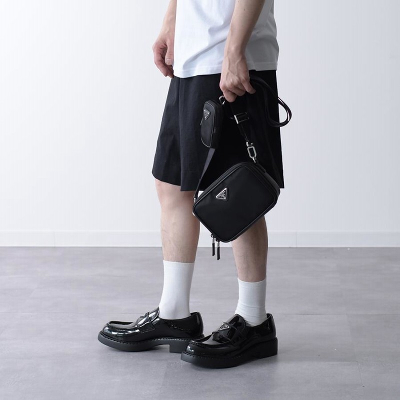 PRADA プラダ シューズ パテントレザー ローファー 2DE127 069 PRADA プラダ シューズ パテントレザー ローファー 2DE127 069