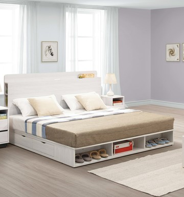 【歐風別館】艾倫雙人床架【基隆至台中免運費】