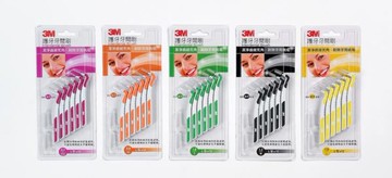 3M 護齒牙間刷 L型*12支入/卡* (6種尺寸)