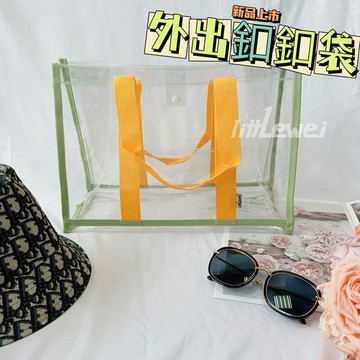 現貨🌸littLewei🌸外出釦釦袋【SGS檢驗合格】海灘袋 媽媽包 補習袋 A4袋 文件袋