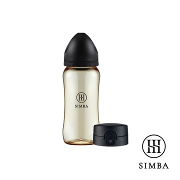 【黑潮來襲】小獅王辛巴 NO.8蘊蜜鉑金即飲杯(360ML)蒔黑