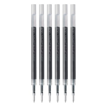 ZEBRA 斑馬牌 SARASA GRAND 典雅風鋼珠筆替芯 JF-0.5 0.5mm  6支  茶灰色