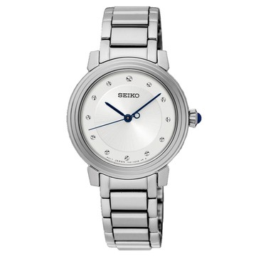 SEIKO 精工 CS優雅氣質時尚腕錶白/30mm(SRZ479P1/7N01-0JE0S)【ERICA STORE】
