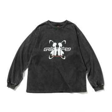 FEISTY WASHED LONG SLEEVE 水洗黑薄長袖 水洗黑 FS-US23-43 [台灣現貨]