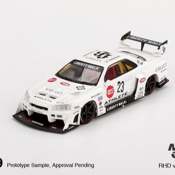 【東海模型】MINIGT 1/64 日產 Nissan LB-ER34 Super Silhouette ATHLETE/COLLET MGT01059-R