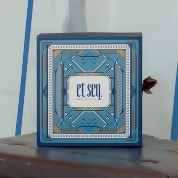 【et seq.羽毛筆指甲油】凪良汐三色系列禮盒