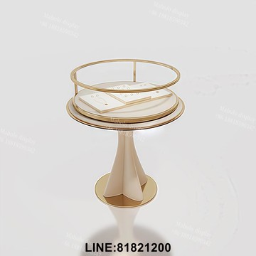 珠寶櫃 展示櫃 首飾櫃 免運 熱銷 速發 附發票 訂製新款輕奢不銹鋼珠寶黃金首飾展櫃玉器手表展示櫃