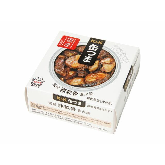 KK 缶つま 国産 豚軟骨 直火焼 40g x12