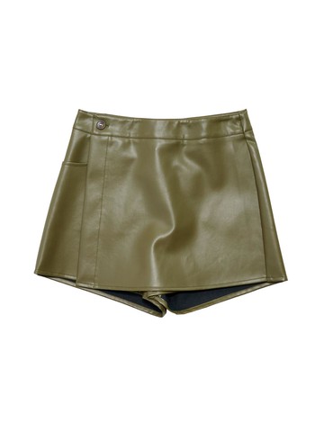 Wrap Pocket Shorts [KHAKI]
