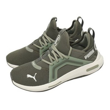Puma 慢跑鞋 Softride Enzo 5 男鞋 綠 緩震 支撐 運動鞋 311098-20