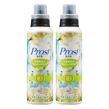 Prosi 普洛斯 小蒼蘭香水Bubble柔軟精 添加護色抗皺配方 無添加螢光劑  570ml  2瓶