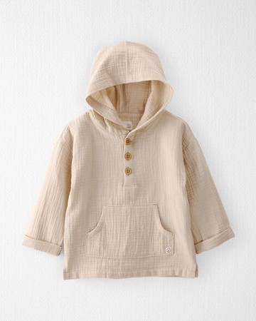Organic Cotton Gauze Pullover