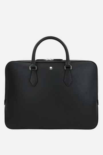 MONTBLANC Montblanc Sartorial textured leather business bag Man