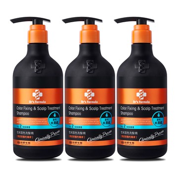【Dr’s Formula 台塑生醫】恆采固色洗髮精(波光水潤感)580g*3入