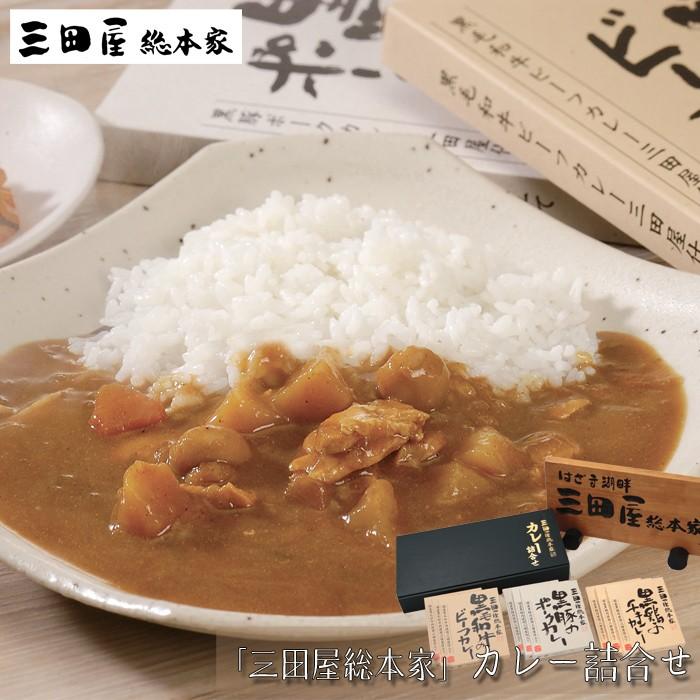 お歳暮ギフト2023にも！ 三田屋総本家　カレー詰合せ(ギフト) ［送料無料］