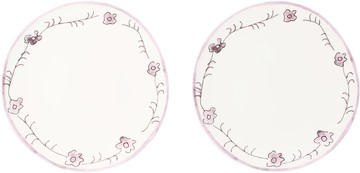 Marni 两件装白色 & 紫色 Serax 联名 Starter 餐盘