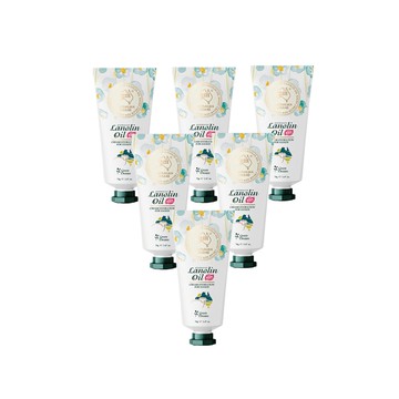 花漾水潤綿羊油綿羊夜用護手霜含維他命E-綠野仙蹤(70g/支 6入組)
