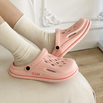 洞洞鞋女夏季外穿ins風年新款踩屎感包頭涼拖鞋夏天沙灘涼鞋