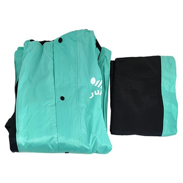JUMP 將門 酷 運動風兩件式套裝風雨衣 湖水綠  2XL