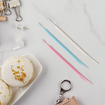 【UDiLiFE】絲麥兒牙籤刷五角罐120支 牙簽 剔牙神器 家用牙簽  高檔便攜式 牙縫勾針清潔工具 牙齒清潔