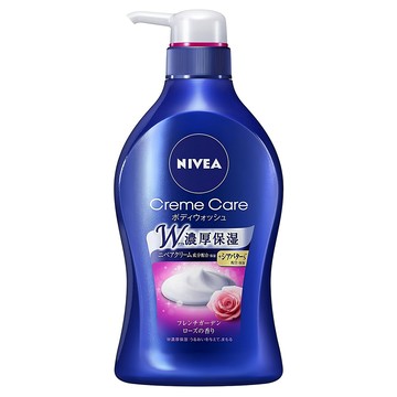 NIVEA 妮維雅 絲滑雙倍濃厚保濕沐浴乳 法國玫瑰香  480ml  1瓶