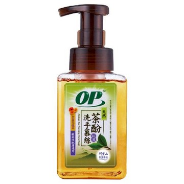 [家速配]OP天然茶酚洗手慕絲-敏弱性370ml