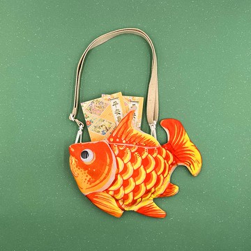 年年有餘斜孭袋