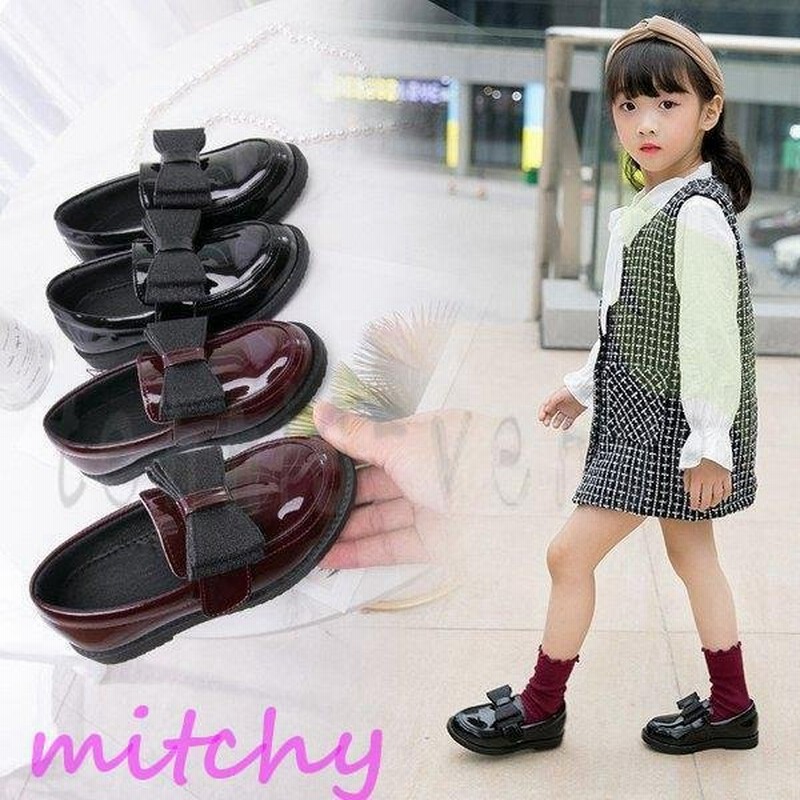 キッズシューズ ダンスシューズ 子供 入学 靴 女の子 フォーマルシューズ キッズ フォーマル