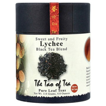 The Tao of Tea, 紅茶混合物，荔枝味，4 盎司（114 克）
