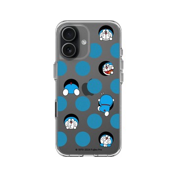 iPhone 17 Clear Case（相機按鈕） 透明 - 哆啦A夢 Doraemon - 躲貓貓