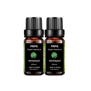 【品菲特PINFIS】法國有機 薄荷 純精油-歐盟Ecocert有機認證X2入