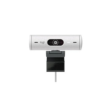 【 Logitech 羅技 】Brio 500 珍珠白 降噪麥克風 廣角鏡頭 網路攝影機