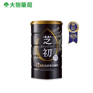 芝初 高鈣黑芝麻粉 380g/罐 新舊包裝隨機出貨 大樹