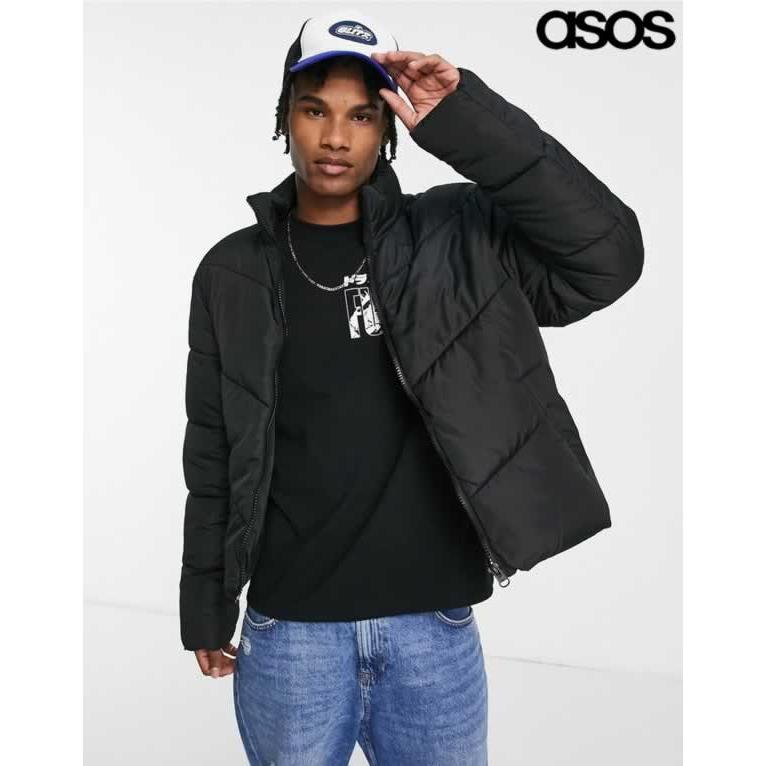 メンズ新品　ASOS コーデュロイダウンジャケット