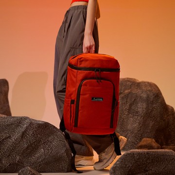 【內置鞋格】02-RUCKSACK 訓練背包 M 銹橙色