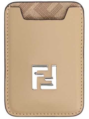 fendi card holder with logo