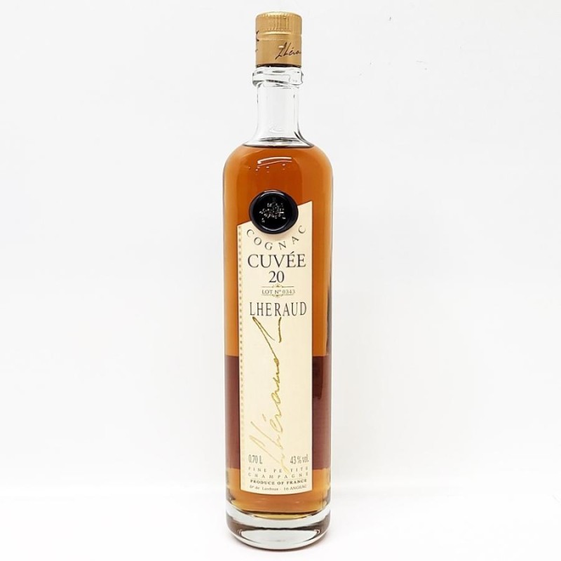 ZE593 古酒 LHERAUD CUVEE 20 レロー キュヴェ 700ml 43% FINE PETITE CHAMPAGNE 箱付き  COGNAC コニャック ○80 | LINEブランドカタログ