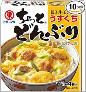 ヒガシマル醤油 ちょっとどんぶり(うすくち)4P×10個