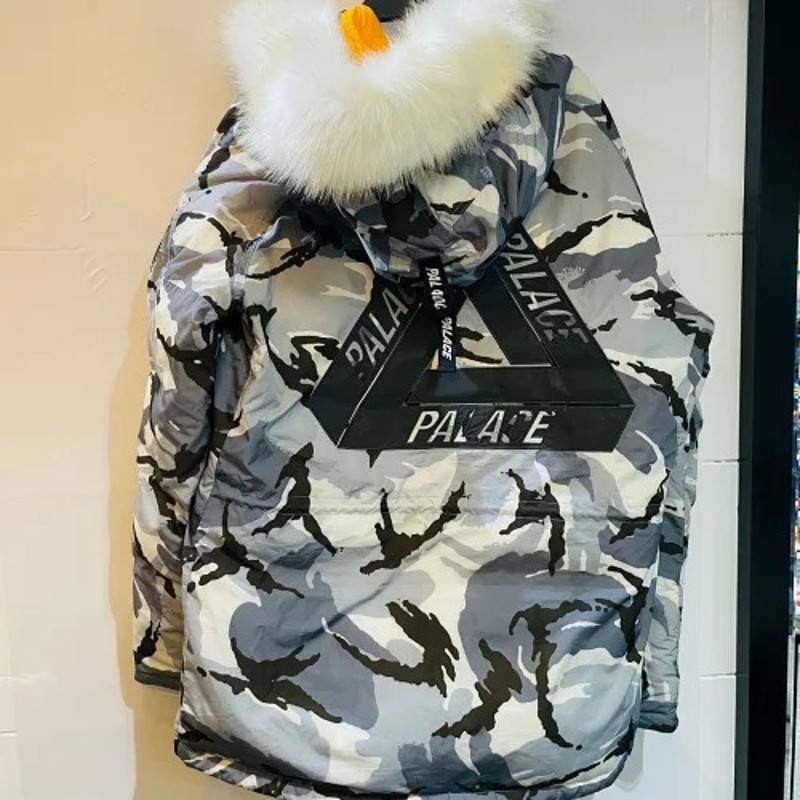 PALACE P-3B DOWN JACKET Lサイズ カモフラ パレス ダウンジャケット