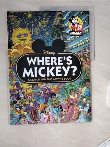 【書寶二手書T3／少年童書_UAM】Where's Mickey?：A Disney search & find activity book_Walt Disney Company Ltd.